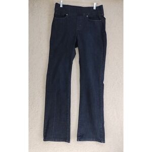 Levi Strauss Signature Jeans Womens 27 Pull On Bootcut Totally Shaping Dark Blue